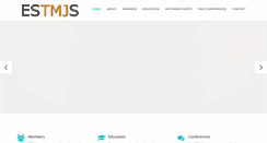 Desktop Screenshot of estmjs.org
